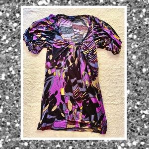 Multi-Colored French Connection Mini Dress